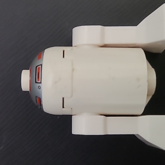 Lego R5-D4 7259 7658 7150 Short Red Stripes,little scraping from behind - Picture 3 of 3